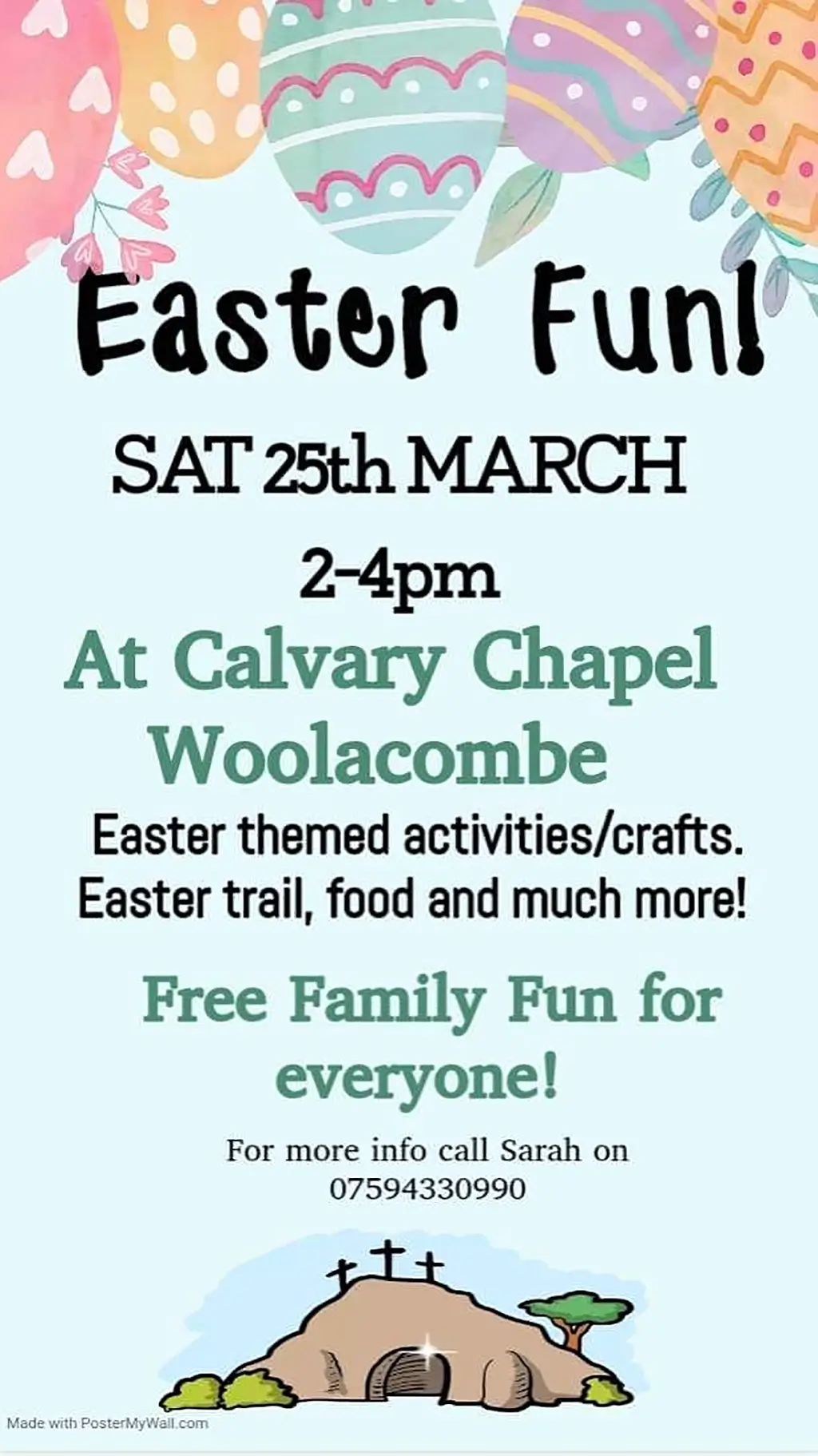 Easter fun poster